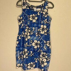 Tien Yang Hawaiian Mini Dress, M